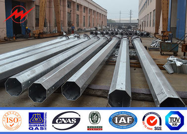 15m Galvanizli Çelik Elektrik Direk Kolon Enerji Hattı Iso Onayı