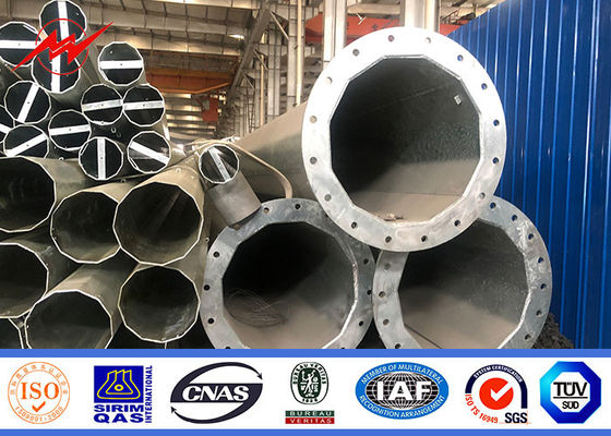 132kv İletim Hattı Projesi için Iso Elektrik Güç Metal Yardımcı Direk