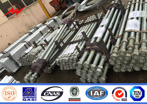 Yüksek Gerilim Elektrik Hattı Projesi İçin 1km Menzil Üstü Enerji İletim Direkleri