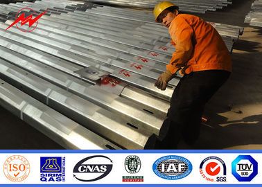 FRP ile 9M 3.8mm Elektrik Yardımcı Elektrik Direkleri, 150 250 450 500kg