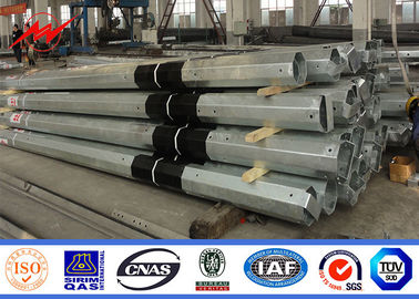 FRP 9m 7.2mm ile Güçlü Galvanizli Çelik Kutuplu Elektrik Yardımcı Direği