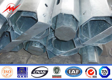 FRP 9m 7.2mm ile Güçlü Galvanizli Çelik Kutuplu Elektrik Yardımcı Direği