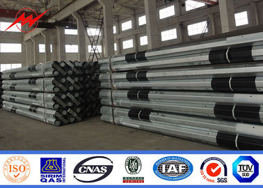 FRP 9m 7.2mm ile Güçlü Galvanizli Çelik Kutuplu Elektrik Yardımcı Direği