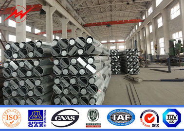 İletim Hattı için 11m 7.2mm 3.8mm 69kv Çelik Boru Kutbu