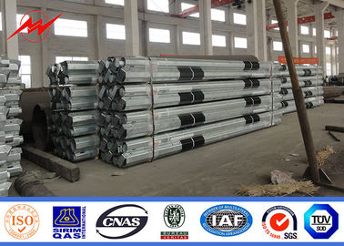 İletim Hattı için 11m 7.2mm 3.8mm 69kv Çelik Boru Kutbu