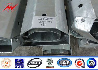 İletim Hattı için 11m 7.2mm 3.8mm 69kv Çelik Boru Kutbu