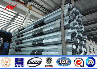 Doğrudan Gömülü 65ft Yardımcı Güç Direkleri, Sıcak Daldırma Galvanizli Kutup NGCP Standardı
