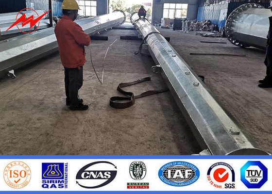 30.5 M Monopol İletim Kulesi Filipinler NGCP Geleneksel Elektrik