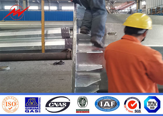 30.5 M Monopol İletim Kulesi Filipinler NGCP Geleneksel Elektrik