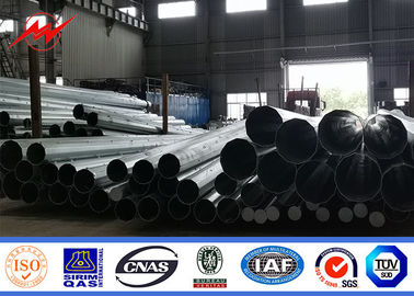 Q235 Q345 Q460 69kv Galvanizli Çelik Direk, Enerji Nakil Hattı Kutbu