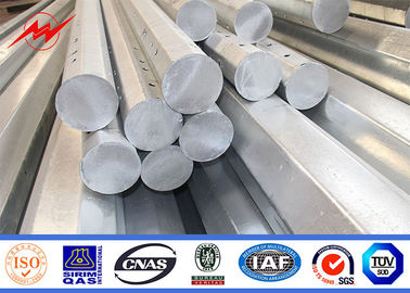27.5m 40kn Galvanizli Hafif Kutup İletim Borulu Çelik Kutup Yüksek Gerilim