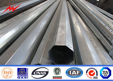 27.5m 40kn Galvanizli Hafif Kutup İletim Borulu Çelik Kutup Yüksek Gerilim