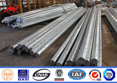 27.5m 60KN GR65 Malzeme Yardımcı Güç Direkleri Şanzıman 45ft 50ft Yükseklik