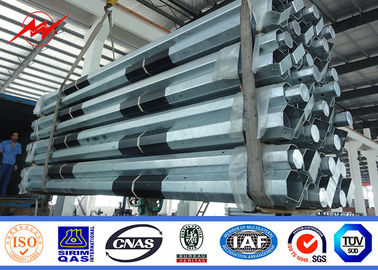 Elektrik Hattı için 9m 650 Dan Galvanizli Konik Borulu Çelik Direk