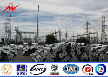 50 Yıl Ömürlü Sıcak Daldırma Galvanizli Elektrik İletim Direkleri