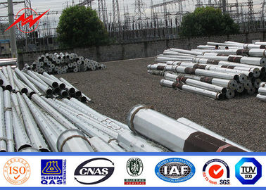 Dış Elektrik Dağıtım Hattı için 9m - 3kn Galvanizli Şebeke Güç Direkleri