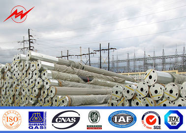 Gr 65 11.9m 33kv Güç İletim Direkleri Tepegöz Projesi İçin Boru Direk