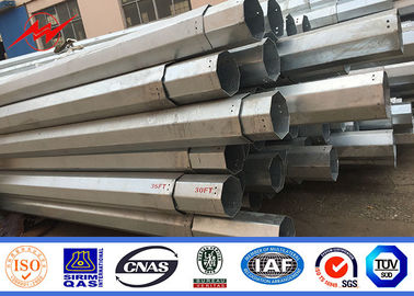 İletim Hattı için Gr65 138kv Sıcak Daldırma Galvanizli Elektrik Direkleri