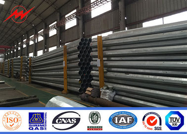 İletim Hattı için Gr65 138kv Sıcak Daldırma Galvanizli Elektrik Direkleri