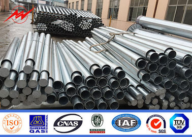 İletim Hattı için Gr65 138kv Sıcak Daldırma Galvanizli Elektrik Direkleri