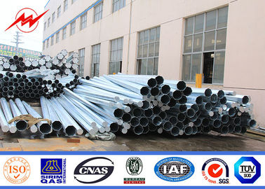 İletim İçin Sıcak Daldırma Galvaniz Yardımcı Güç Direkleri 8m 5kn 11.8m