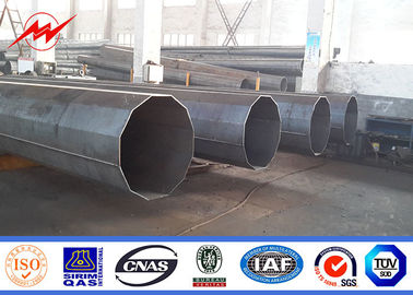 12m Koloniform Galvanizli Çelik Direk Rüzgar Hızı 160km/Saat 30m/S