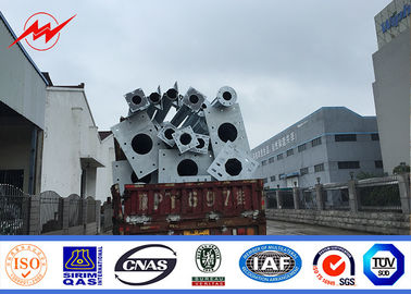 80ft Kayma Ortak S355JR Galvanizli Çelik Kutup, Elektrik Yardımcı Güç Kutbu