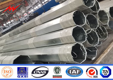 Direk Galvanizli Yapılı Poligonal 80ft 69kv Elektrik Çelik Yardımcı Direk