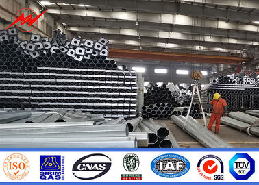 25-100ft NEA / NGCP Standart Yardımcı Güç Direkleri Galvanizli Quakeproof Çelik