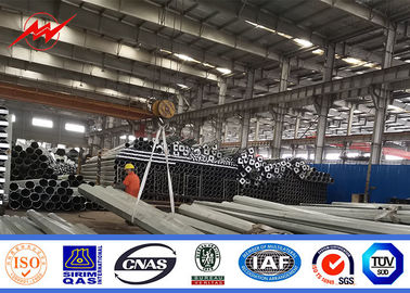 25-100ft NEA / NGCP Standart Yardımcı Güç Direkleri Galvanizli Quakeproof Çelik