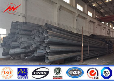 25-100ft NEA / NGCP Standart Yardımcı Güç Direkleri Galvanizli Quakeproof Çelik