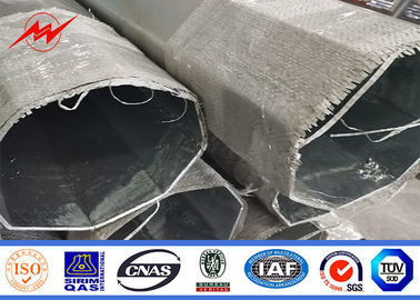 Elektrik Dağıtım Ekipmanları İçin 10-80 FT Metal Güç Direkleri