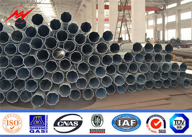 Elektrik İletimi İçin Sıcak Daldırma Galvanizli Konik 25 Ft Yardımcı Direk