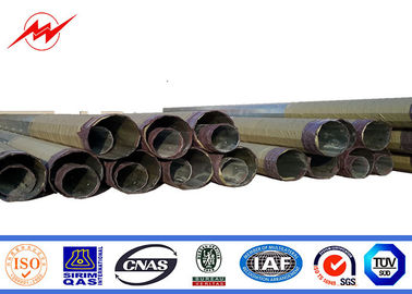 İletim Hattı İçin Sıcak Daldırma Galvanizli 450 Dan 13m Elektrik Yardımcı Direk