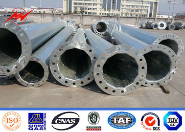 450 Dan 13m Konik Elektrik Tesisatı Güç Direkleri Çelik Sıcak Daldırma Galvaniz
