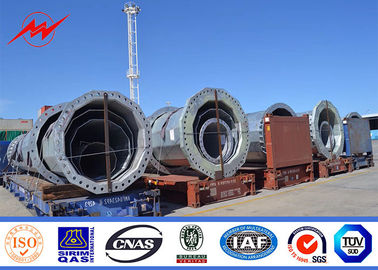 Elektrik Hattı İçin Yüksek Gerilim Çok Taraflı Çelik Yardımcı Kutup