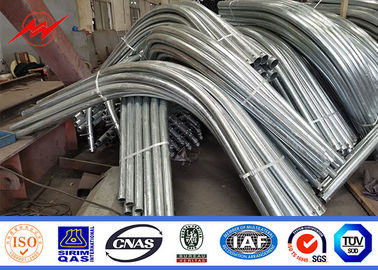 IP65 Led Güneş Enerjisi Kaplama 8m Galvanizli Işık Direği