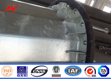 11kv 38kv Elektrik Direği Sıcak Daldırma Galvanizli Sekizgen