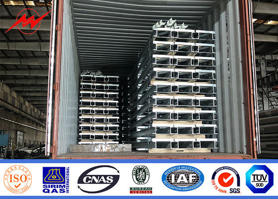 10m 400dan 650dan 800dan 355n / Mm2 Çelik Boru Direk