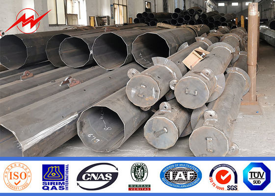 10m 400dan 650dan 800dan 355n / Mm2 Çelik Boru Direk