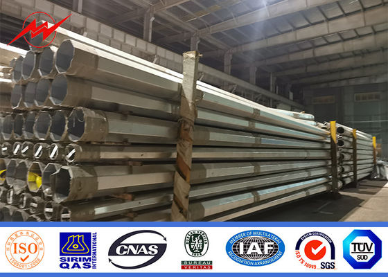 10m 400dan 650dan 800dan 355n / Mm2 Çelik Boru Direk