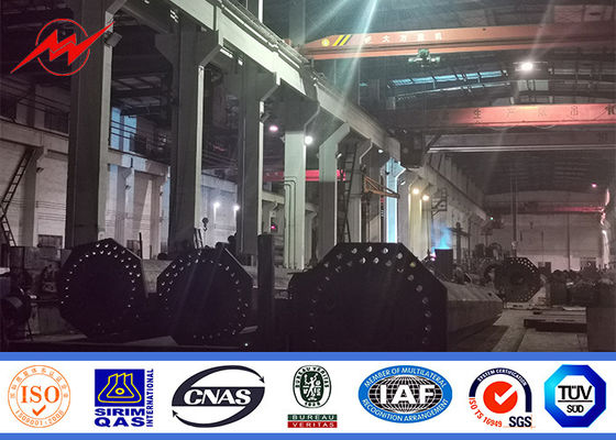 10m 400dan 650dan 800dan 355n / Mm2 Çelik Boru Direk