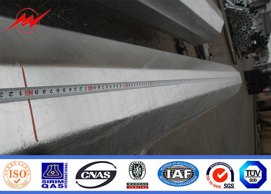 40ft 500kg Sıcak Daldırma Galvanizli Borulu Çelik Kutup