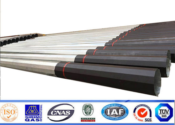 12m 1200 Dan Sıcak Daldırma Galvanizli Yardımcı Elektrik Direkleri