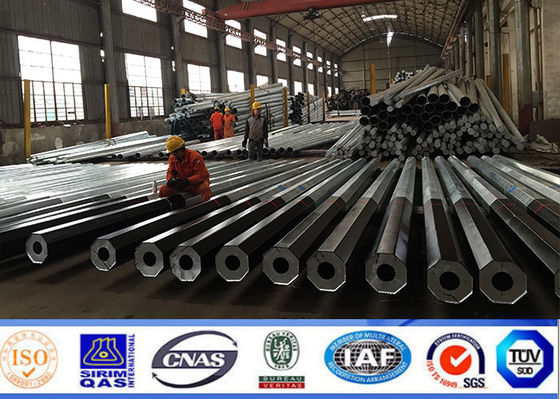 12m 1200 Dan Sıcak Daldırma Galvanizli Yardımcı Elektrik Direkleri