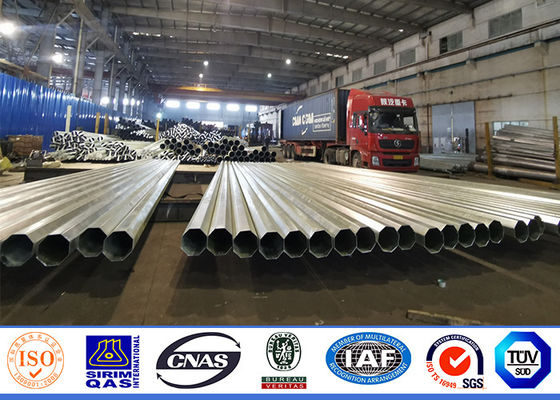 Dağıtım Hattı 9m 5.5mm FRP'li Borulu Çelik Kutup