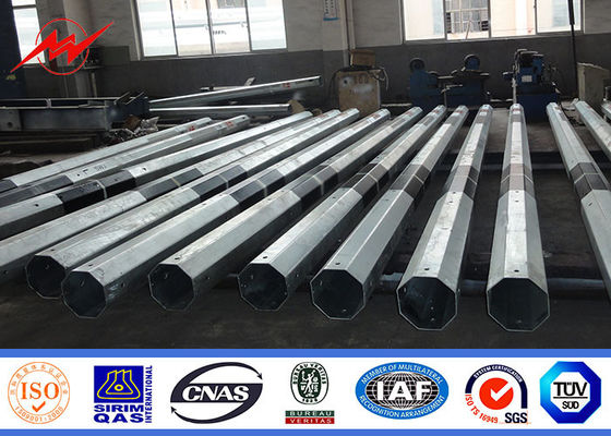 Dağıtım Hattı 9m 5.5mm FRP'li Borulu Çelik Kutup