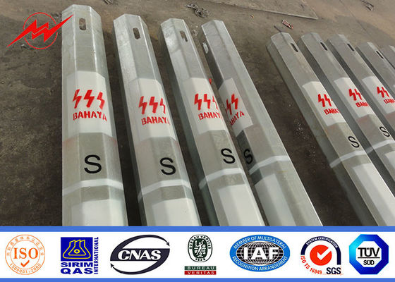 Dağıtım Hattı 9m 5.5mm FRP'li Borulu Çelik Kutup