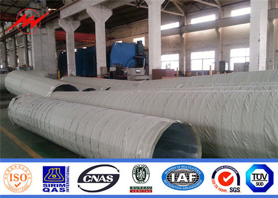 132kv Elektrik Dağıtım Hattı için Çelik IP 65 Elektrik Yardımcı Direği