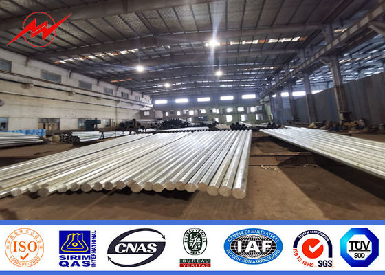 Bangladeş piyasası için CWB kaynak standardı ile 15m utility güç direkleri